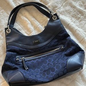 Nine West Blue Purse Handbag